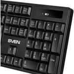SV-020194, Sven KB-C2100W, Беспроводная клавиатура SVEN KB-C2100W ((2,4 GHz, 104кл.)