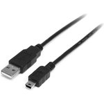 USB2HABM1M, USB 2.0 Cable, Male USB A to Male Mini USB B USB-A to USB Mini-B ...