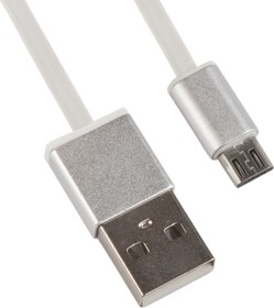 Фото 1/2 USB Дата-кабель Micro USB "Коробочка" (белый)