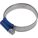 038-050 (12), Belt clamp 038-050mm (12mm) worm galvanized steel ABA