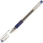 BLGP-G1-5-L, Ручка гелевая неавтомат. PILOT BLGP-G1-5 резин.манжет. синяя 0,3мм