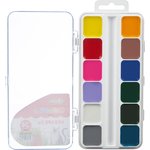 Краски акварельные №1 School ColorPics набор 24 цв б/кисти пластик