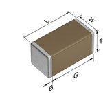 CGA5L3X8R2A224K160AD, Многослойный керамический конденсатор ...