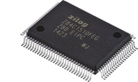 Фото 1/2 Z84C1510FEG, Peripheral Controller IPC Intelligent Peripheral Controller 100-Pin PQFP
