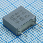 BFC233860102, (фильтр Y2 0.001uF 20% 300Vac e:7.5mm), Пленочный конденсатор Y2 ...