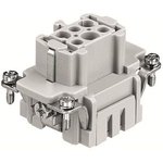 1715728, Heavy Duty Connector Insert, Socket, 6B, Cage Clamp, Positions - 6