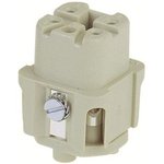 1715723, Heavy Duty Connector Insert, Socket, 3A, Screw Terminal, Positions - 5