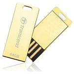 Фото 3/3 TS16GJFT3G, Флеш-накопитель Transcend 16GB JETFLASH T3G (Gold)