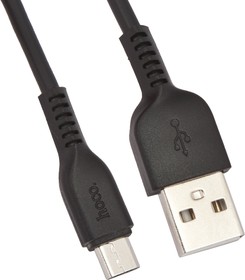 Фото 1/2 USB кабель HOCO X20 Flash Micro Charging Cable (L=2M) (черный)