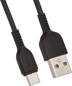 Фото 1/2 USB кабель HOCO X20 Flash Type-C Charging Cable (L=3M) (черный)