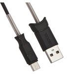 USB кабель HOCO X24 Piscec Charging Cable Micro (L=1M) (черный)