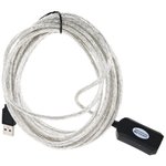 Удлинительный активный кабель-адаптер USB2.0-repeater Am-Af, 5м VUS7049-5M