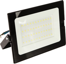 Фото 1/10 LFL-5001 C02 черный LED SMD прожектор, 50 Вт, 230В, 6500К 12317