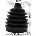 2317-EOS, Пыльник шрус наружный комплект 92.5x116x25.7