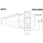 VWIUB6M1, К-кт ШРУСа внутренний VW PASSAT B6 2005-