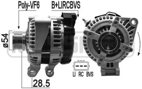 209291, 209291 Генератор\ RANGE ROVER III/SPORT 4.2/4.4 06-13