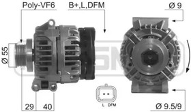 210397, 210397 6601548061 DACIA LOGAN 1.4i 04-