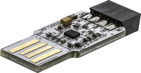 Фото 1/2 UMFT200XD-01, Разветвительный модуль USB в I2C, обнаружение USB зарядки, совместимость с USB 2.0 FS