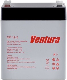 BAVRGP125, Аккумуляторная батарея Ventura GP12-5