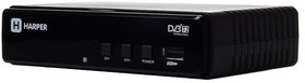 Фото 1/3 Ресивер DVB-T2 HARPER HDT2-1513, черный