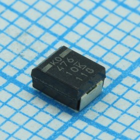 Фото 1/4 T520B476M010ATE070, (чип тант.10В 47мкФ 20% B Polymer)