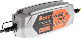 Фото 1/8 900-011, Зарядное устройство WESTER CD-4000 для АКБ 12В, макс 3,5А, АКБ до 120Ач