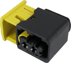 Фото 1/3 1-1418483-1, Корпус разъема, Гнездо, AMP MCP 2.8 Series Power Contacts