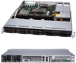 Фото 1/2 Серверная платформа Supermicro SuperServer 1U 1029P-MTR noCPU(2)2nd Gen Xeon Scalable/TDP 70-140W/ no DIMM(8)/ SATARAID HDD(8)SFF/ 2xGbE/1xF