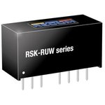 RSK-2405SRUW/H3, Isolated DC/DC Converters - Through Hole 2W 4.5-36Vin 5Vout 400mA