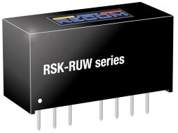 Фото 1/2 RSK-2405SRUW/H3, Isolated DC/DC Converters - Through Hole 2W 4.5-36Vin 5Vout 400mA