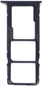 Фото 1/2 Держатель (лоток) SIM карты для Huawei Honor 8A JAT-LX1, 8A Pro JAT-L41 синий