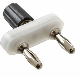 5165-0, Conn Banana Plug-Binding Post Adapter M/F 2/1 POS ST 3 Port