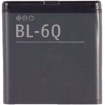Аккумулятор / батарея BL-6Q для Nokia 6700 classic, RM-470