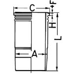 89389110, Гильза цилиндра FRM/FPM WET CYLINDER LINER MB 128