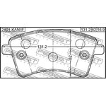 2401-KANIIF, 2401-KANIIF_колодки дисковые передние!\ Renault Kangoo 08