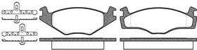 0171.10, 171 10_=FDB419=571317B !колодки дисковые п.\ VW Golf II/III 1.4-1.8/1.6-1.9TD 83-95/Passat 82-88