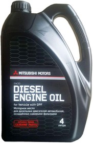 Фото 1/2 Масло моторное MITSUBISHI Diesel oil DL-1 5W-30 синтетическое 4 л MZ320759
