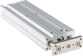 Фото 1/3 MGPM20TF-200Z, Pneumatic Guided Cylinder - 20mm Bore, 200mm Stroke, MGP Series, Double Acting