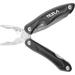310-043, Мультитул TESLA MT5 универсальный, нержавеющая сталь, алюминиевая рукоятка