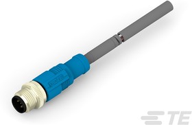 Фото 1/5 T4161120005-005, Straight Male 5 way M12 to Unterminated Sensor Actuator Cable, 5m