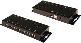 EX-1178, Industrial USB Hub, 7x USB-A Socket, 2.0, 480Mbps