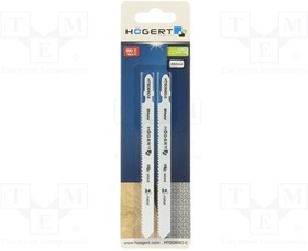 HT6D680-2, Hacksaw blade; wood,metal,universal; 132mm; 10teeth/inch; 2pcs.