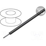 2618 BK005, Провод; ThermoThin; многопров; Cu; 18AWG; черный; PFA; 600В; 30,5м