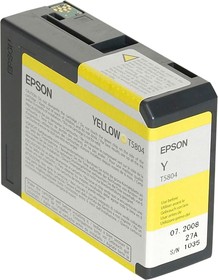 Фото 1/2 Epson T5804 (C13T580400), Струйные картриджи