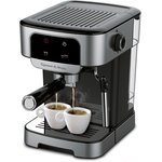 Кофеварка рожковая Zigmund & Shtain ZCM-881 стальной графит, исп ...