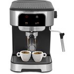 Кофеварка рожковая Zigmund & Shtain ZCM-881 стальной графит, исп ...