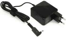 Фото 1/2 Блок питания (сетевой адаптер) для ноутбуков Asus 19V 2.37A 45W 3.0x1.1 мм черный, в розетку Premium