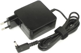 Фото 1/2 Блок питания (сетевой адаптер) для ноутбуков Asus 19V 3.42A 65W 3.0×1.1 мм черный, в розетку Premium