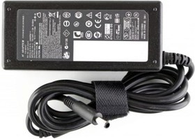 Фото 1/2 Блок питания (сетевой адаптер) для ноутбуков Dell 19.5V 3.34A 65W 4.5x3.0 мм с иглой черный, без сетевого кабеля