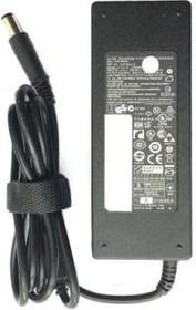 Фото 1/2 Блок питания (сетевой адаптер) для ноутбуков Dell 19.5V 4.62A 90W 7.4x5.0 мм с иглой черный, без сетевого кабеля